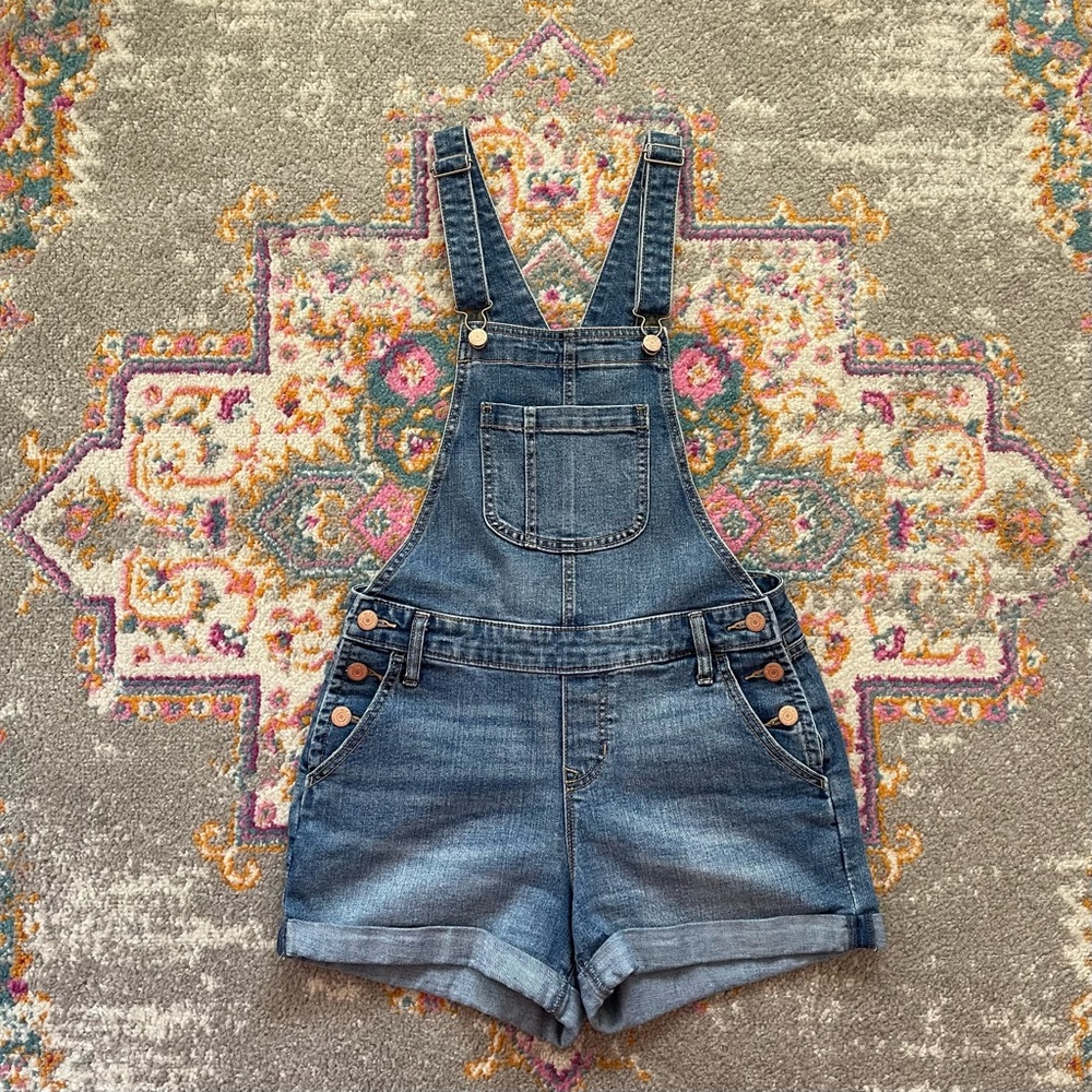 Denim Overalls